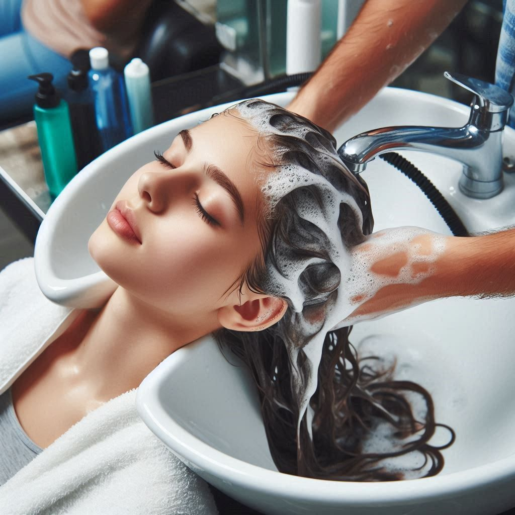 Scalp cleansing therapy for dandruff and hair fall