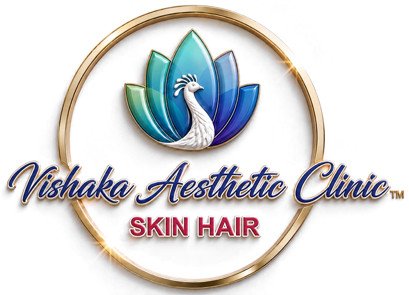 Vishaka Aesthetic Clinic logo - skin and hair clinic in OMR, Chennai
